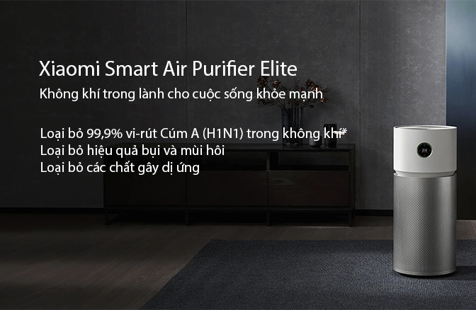 Máy lọc không khí thông minh Xiaomi Mijia Elite - Xiaomi Nghệ An
